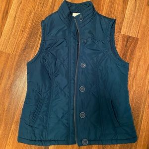Teal vest